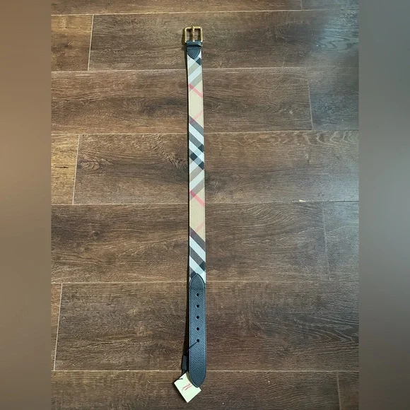 NWT Burberry Nova Check Belt - Picture 4 of 5